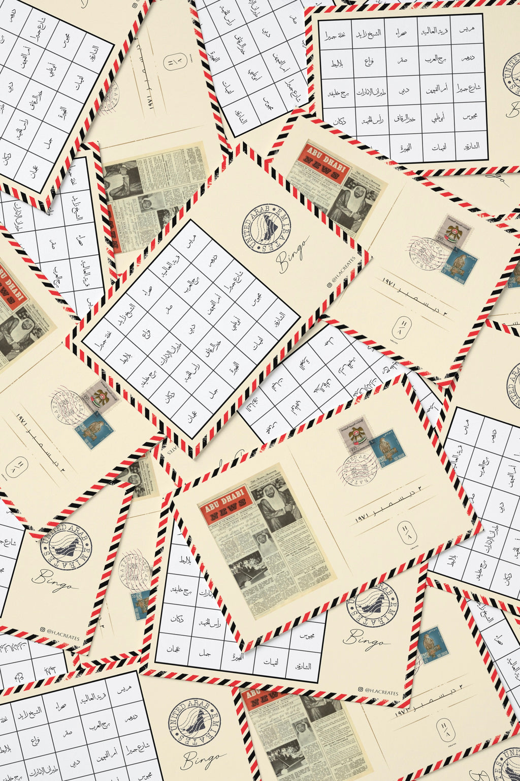 UAE National Day Bingo