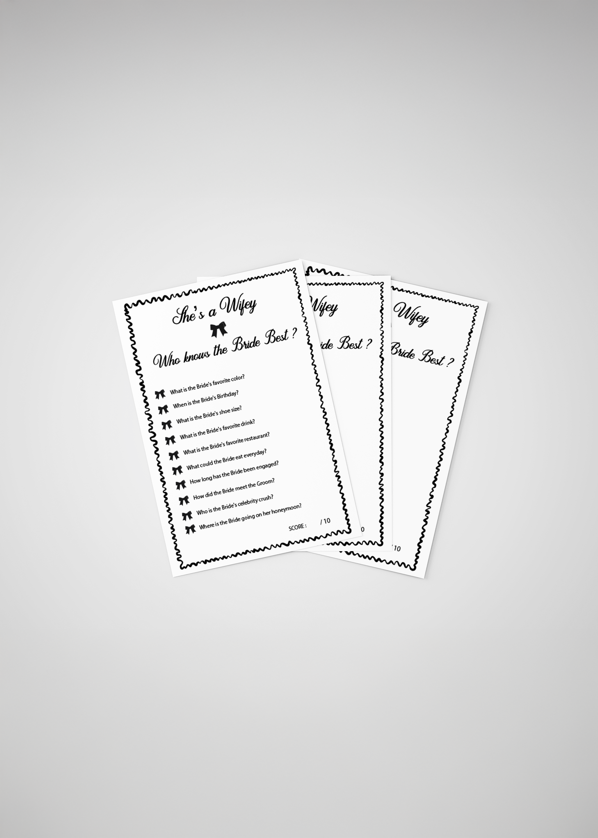 Who Knows The Bride Best